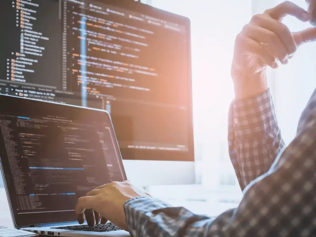 Engineer performing API testing services in Australia