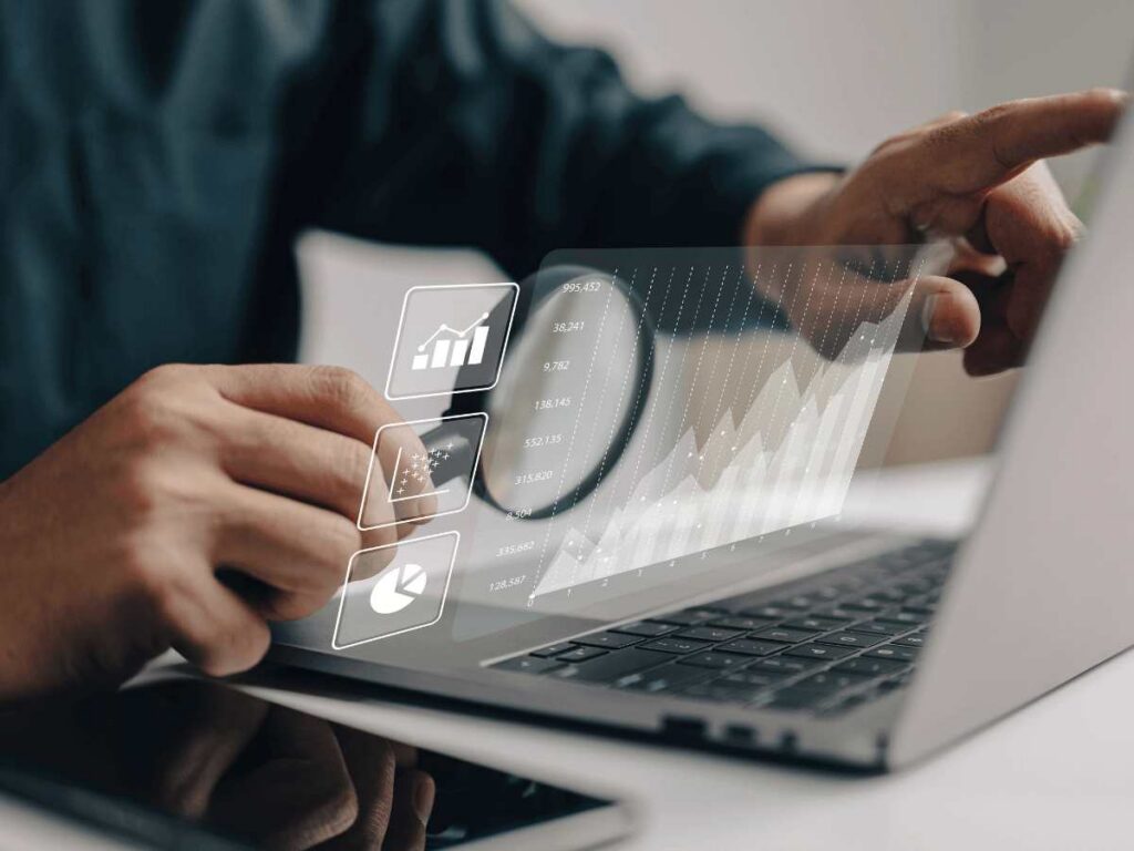 Man working on cyber security controls effectiveness assessment